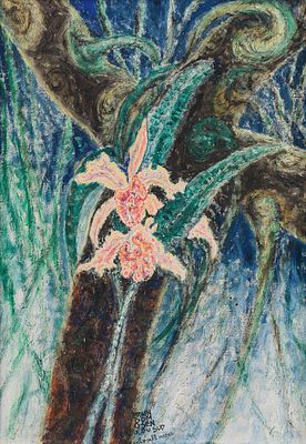 Erwin Dominik Osen: Blumen auf La Croix de Sud. Erwin Dominik Osen 
Blumen auf La Croix de Sud 