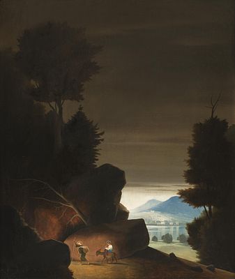 Franz Sedlacek: Flucht nach &Auml;gypten (3. Fassung). Franz Sedlacek 
Flucht nach &Auml;gypten (3. 