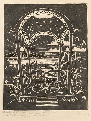 Franz Sedlacek: Ein Traum von gro&szlig;er Magie. Franz Sedlacek 
Ein Traum von gro&szlig;er Magie 
1924 