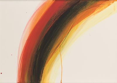 Arnulf Rainer: o.T. Arnulf Rainer 
o.T. 
1998 
Mischtechnik auf Papier, auf Holzplatte 