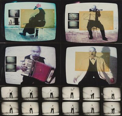 Rudolf Polanszky: Illustration aus: Der musikalische Affe 2. Rudolf Polanszky 
Illustration aus: 