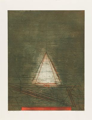 Karl Fred Dahmen: Semiotische Komposition. Karl Fred Dahmen Semiotische Komposition 1977 