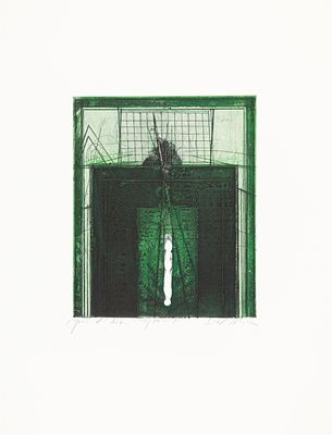 Karl Fred Dahmen: o.T. Karl Fred Dahmen o.T. 1971-1975 Farbradierung mit Aquatinta auf 