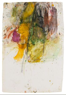 Martha Jungwirth: o.T. Martha Jungwirth o.T. 2000 Aquarell auf Papier; gerahmt 103 x 71,5 cm 