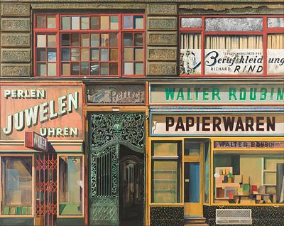 Franz Zadrazil: Roubin. Franz Zadrazil Roubin 1982 Mischtechnik auf Papier auf Hartfaserplatte 