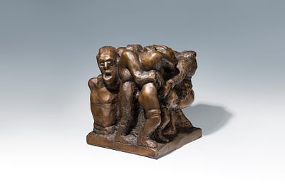Alfred Hrdlicka: Bal de Victimes (aus dem Zyklus "Die Gro&szlig;e Franz&ouml;sische Revolution"). Alfred 