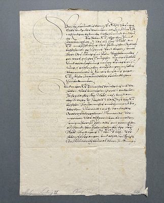 Deutscher Adel: Konvolut 21 St&uuml;ck, Schriftst&uuml;cke m. eigh. U. Deutscher Adel Konvolut 21 St&uuml;ck 