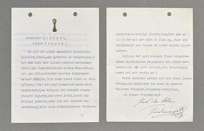 Ferdinand I. F&uuml;rst und Zar von Bulgarien: Br. m. eigh. U. Ferdinand I. F&uuml;rst und Zar von 