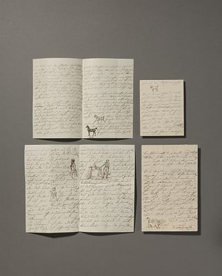 Ferdinand II. K&ouml;nig von Portugal: Konvolut 22 St&uuml;ck, eigh. Br. m. U. Ferdinand II. K&ouml;nig von 