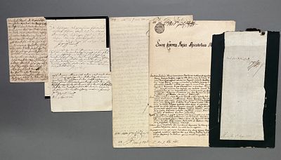 Joseph II., Kaiser des Heiligen R&ouml;mischen Reiches: Konvolut 11 St&uuml;ck, &uuml;berwiegend eigh. Br. m. U. 