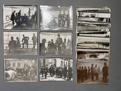 Karl I., Kaiser von &Ouml;sterreich, K&ouml;nig von Ungarn: Konvolut 79 St&uuml;ck, private Fotos aus der Umgebung