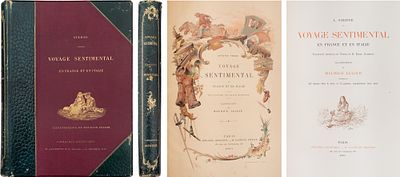 [На фр. яз. Стерн, Л. Сентиментальное путешествие по Франции и Италии] Sterne, L. Le voyage 
