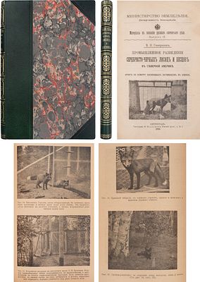 Генерозов, В.Я. Промышленное разведение серебристо-черных лисиц и песцов в Северной Америке: 