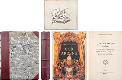 Иванов, В. Cor Ardens: [стихи] / Вячеслав Иванов: [в 2 ч.] М.: Скорпион, 1911-1912. Ч. 1: Сor 