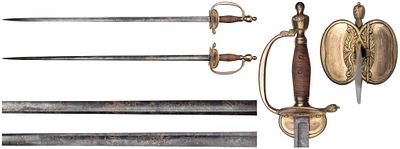 "Британская офицерская, боевая, парадно-выходная, строевая, пехотная шпага, образца (модель) 