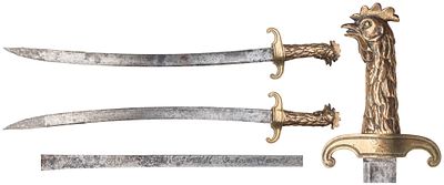 "Тесак гвардейский саперный обр 1789 г. Франция. Без ножен. Общая длина: 835 мм, длина клинка: 