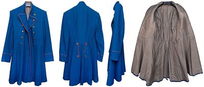 "Мундир офицера Каргопольского полка (1850-1870). Россия. Представляет собой длиннополый мундир 