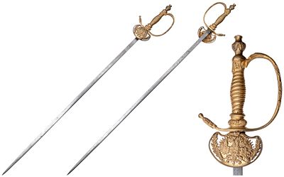 "Шпага гражданских чиновников образца 1855 года, 4 тип эфеса. Без ножен. Материалы: сталь 
