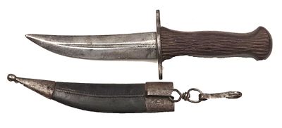 "Кинжал охотничий бебут Егора Самсонова, Тула. Россия. Общая длина 225 мм, Длина клинка 106 мм 