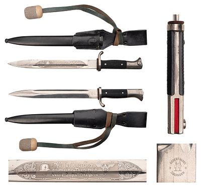 "Штык - нож парадный для ношения вне строя kS-98 1910-1945 г.г. Частный заказ. С темляком. 