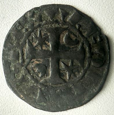 Portugal D. Afonso III (1248-1279) Dinheiro Estrelas Morabitino A: ALFONSVS REX R: PO RT VG AL 