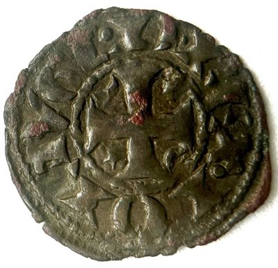 Portugal D. Dinis (1279-1325) Dinheiro BB EM VEZ DE RB A: . D . REX . PORTVGL R: AL GA BB II 
