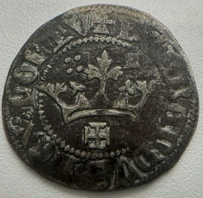 Portugal D. Fernando I (1367-1383) Pilarte Coroado A: FERNANDVS : REX : PORTV - LEGENDA i R: 