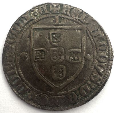 Portugal D. Fernando I (1367-1383) Torn&ecirc;s de Escudo A: FERNANDVS : D : G : REX : PORTVGALI : A 