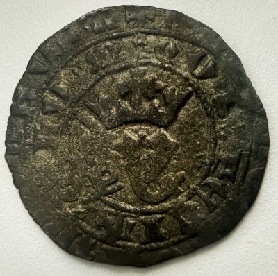 Portugal D. Jo&atilde;o I (1385-1433) Real Branco - Bolh&atilde;o Porto - Sem Estrelas Nos Vertices A: 