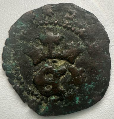 Portugal D. Duarte I (1433-1438) Meio Real Preto AE Lisboa A: __________VS_____________ R: 