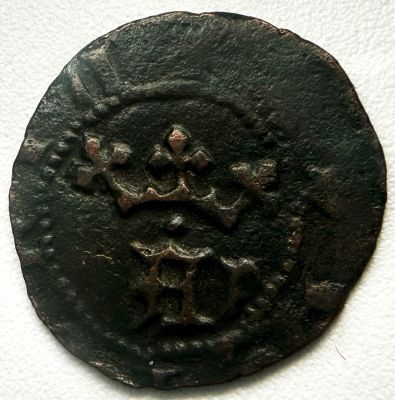 Portugal D. Afonso V (1438-1481) 1/2 Real Preto AE Porto A: ADIVTORIV R: ALFO____________ AG: 