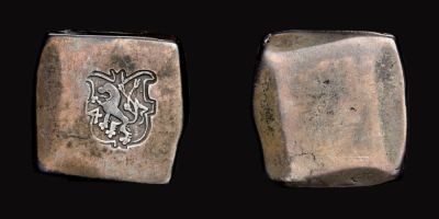 ALEMANHA, J&uuml;lich-Berg. AR Thaler Klippe 1543 Peso 28.10g 
Data de (15)43. Le&atilde;o virado &agrave; 