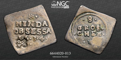 ALEMANHA - MINDEN - NGC VF 30 
Alemanha. Minden. Cercado por Georg, Duque de Braunschweig e 
