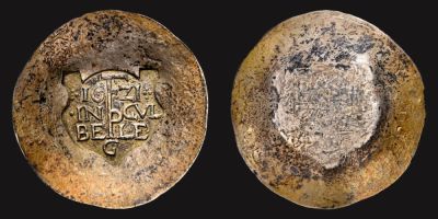 Alemanha. Julich. 12 STUBE KLIPPE Peso 7.60g 
Fortaleza controlada pelos holandeses sitiada 