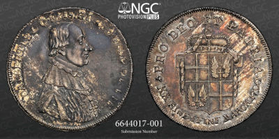 ALEMANHA. FULDA 1/2 Taler 1796. NGC AU-Details Environmental Damage 
Adalbert von Harstall 