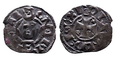 Portugal D. Dinis I - Dinheiro Bolh&atilde;o - Mbc+ - AG: 03.08 Peso 0.71g A: D : REX PORTVGL R: GA BR 