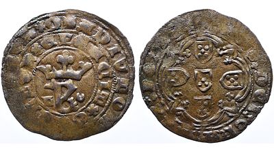 Portugal D. Jo&atilde;o I - Real Branco Lisboa - Bolh&atilde;o - Mbc - AG: 52.07 Peso 3.16g A: ADIVTORIVM . 