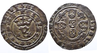 Portugal D. Jo&atilde;o I - Real Branco Lisboa - Bolh&atilde;o - Mbc- - AG: 52.01 Peso 3.00g A: ADIVTORIVM . 