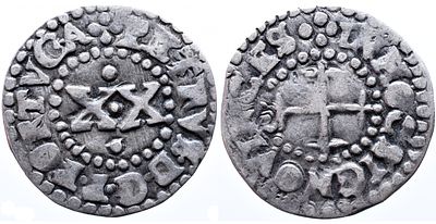 Portugal D. Pedro P. R. - Vint&ecirc;m - Prata - Mbc - AG: 17.01 Peso 0.82g A: PETRVS . D . G . P . 