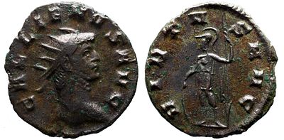 Imperio Romano GALIENUS (253-268). Antoniniano. Mediolano. Obv: GALLIENVS AVG. Busto retratado 