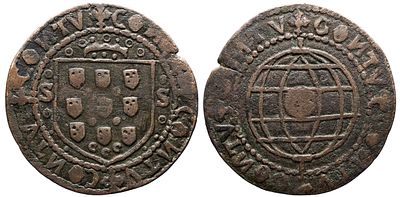 D. Manuel I - Conto para contar SS - Mbc - AG:CC.16 Peso 7,2g