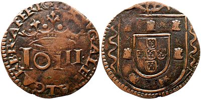 D. Jo&atilde;o III - 3 Reais - AE - Mbc+ - AG: 13.04 Peso 5,2g Ex Cole&ccedil;&atilde;o Jorge Dickson 
A: PORTVGAL ET 