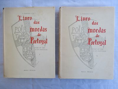 The Book of Portuguese Coins 2 volumes with illustrations By J. Ferraro Vaz This monumental 