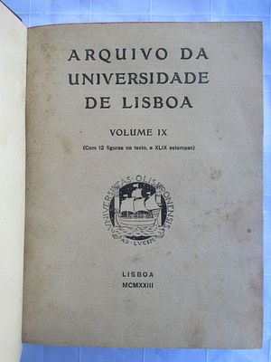 From numismatics in Portugal. Da Numismática em Portugal Author: J. Leite de Vasconcellos Year: 