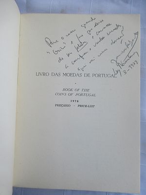 Livro das Moedas de Portugal – 2 Volumes with Plates. Livro das Moedas de Portugal – with Plates 