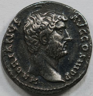 Roman Imperial Hadrian. AD 117-138. AR Denarius , 2,90 g. Rome mint. Struck AD 133-circa 135. 