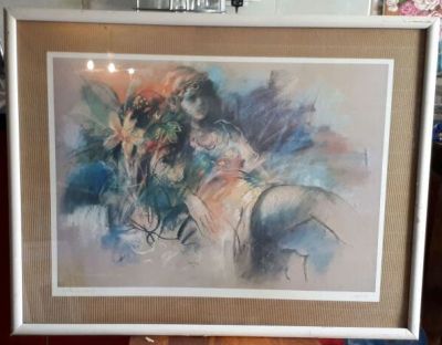 אמן לא מזוהה - הדפס 52x52 ס"מ