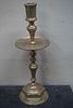 Bronze disc candlestick. 17th century H37Image - 1