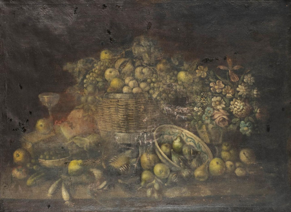 ATRIBUIDO A JUAN PADILLA Y LARA (Jerez, 1906 - 1980) - Presenta desperfectos. 
Medidas: 100 x 