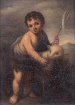 ESCUELA ESPAÑOLA, S. XIX - Siguiendo modelos de la obra original realizada hacia 1671 por
